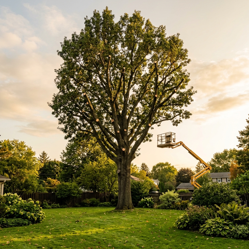 Toaletare și tăieri arbori de mari dimensiuni - Real Edil Doc Baia Mare